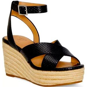 INC Women's Lemona Crisscross PlatForm Wedges